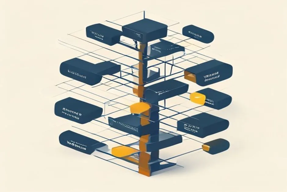 llms.txt file structure tree diagram showing categorized sections with link items for AI crawlers